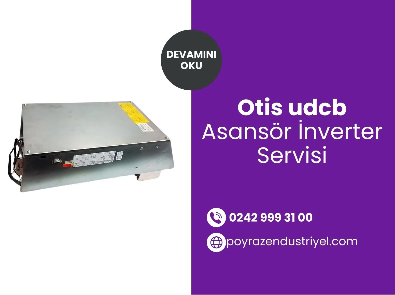 Otis Udcb Asansör İnverter Servisi